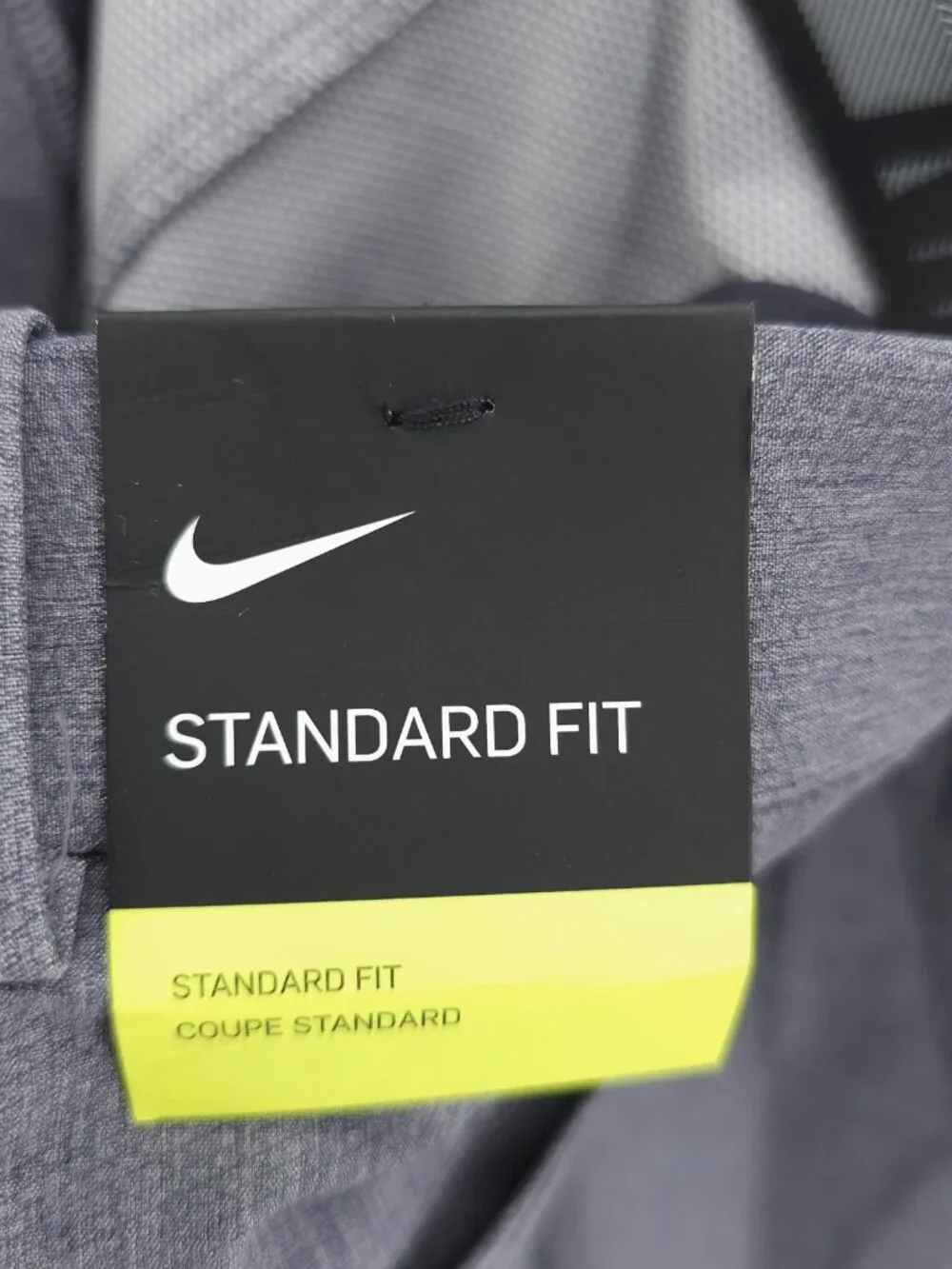 NWT NIKE Flex Golf Shorts Gray Standard Fit Size 42